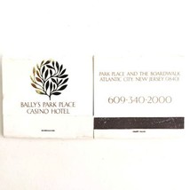 Ballys Park Place Casino Atlantic City Vintage Matchbooks Unstruck Lot O... - $19.99