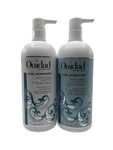 Ouidad Curl Quencher Moisturizing Shampoo &amp; Conditioner Set 33.8 oz. Each - £55.36 GBP