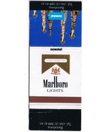 Matchbook Cover Marlboro Cigarettes Lights Barcelona Spain - £2.34 GBP