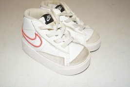 Nike Blazer Mid &#39;77 SE Toddler Size 4C White Athletic Shoes Sneakers DJ0... - $34.64