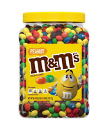 M&amp;M&#39;s Chocolate Peanut Candy Pantry Size M &amp; M - 62 Oz - in Resealable J... - $32.36 CAD