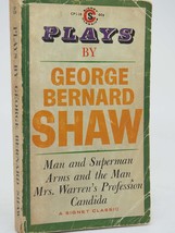 Plays By George Bernard Shaw(Signet Classic) (Mrs. Warren&#39;s Profession/A... - $9.79