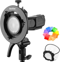 S2 S-Type Speedlite Bracket Bowens Mount Holder for  V1 Ad200Pro AD4 - $65.99