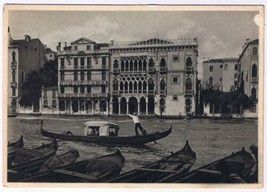 Postcard Venice Ca D&#39;Oro Hotel Italy - £2.95 GBP