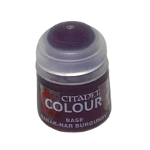 Citadel Colour Paint BASE Barak-Nar Burgundy Miniature Models Color NEW - $9.45