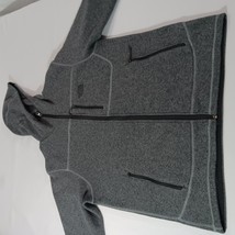 The North Face Women’s Gray Hoodie Sweatshirt Full Zip Pockets Size Large image 9