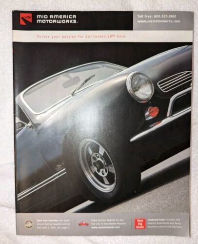 Mid America Motorworks Catalog VW (2005) 04YR-A-25Y - $7.84