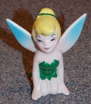 Disney Peter Pan Tinkerbell Kneeling 3 inch Porcelain Figurine - £43.14 GBP