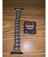 Gemek Handmade Faux Pearl Diamond Bracelet Apple Watch All Versions Free... - $8.21 CAD