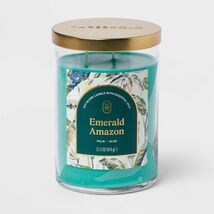 2-Wick Lidded Glass Jar Candle Emerald Amazon 21.5oz - Threshold™ - $496.86 2-Wick Lidded Glass Jar Candle Emerald Amazon 21.5oz - Threshold™ - $496.86 MXN