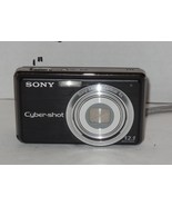 Sony Cyber-shot DSC-S980 12.1MP Digital Camera - black Tested Works - £118.04 GBP