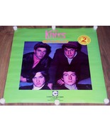 The Kinks Promo Poster Vintage A Compleat Collection Promo Polygram Records - $760.08 MXN