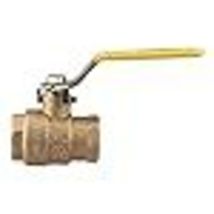 Watts 0555107 LFFBV-3C 2" 2-Piece Lead Free Ball Valve with Threaded Connections image 3