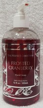 Bath &amp; Body Works Frosted Cranberry Hand Soap Perfect Christmas 12 oz/355mL Used - £22.08 GBP