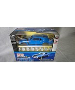 1970 Ford Mustang Boss 302 Model Kit Diecast Metal Blue Car Maisto Assem... - $38.61
