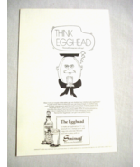 1976 Ad Smirnoff Vodka, Heublein, Inc., Hartford, Ct. Think Egghead - €7,80 EUR