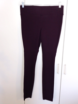 DICTIONARY LADIES PLUM JEGGINGS-M-WORN ONCE-RAYON/NYLON/SPAND.-NICE - £11.00 GBP