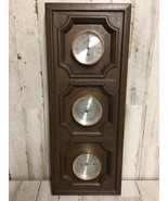 Springfield Weather Station Thermometer Barometer Hygrometer Mediterrane... - $397.57 MXN