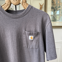 Carhartt Original Fit Pocket T-shirt Grey L Tall - $308.59 MXN