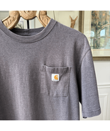 Carhartt Original Fit Pocket T-shirt Grey L Tall - $308.83 MXN