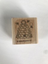 Beehive Bumblebees Rubber Stamp By Stampin Up - $10.84