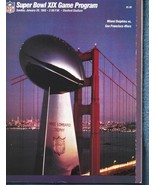 Jan. 20, 1985 Super Bowl XIX Game Program-Miami Dolphins Vs San Francisc... - $27.44 CAD
