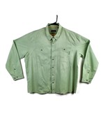 Orvis Shirt Adult 2XL XXL Green Vented Fishing Short Sleeve Pockets Outd... - £31.24 GBP