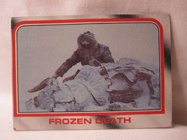 1980 Star Wars - Empire Strikes Back Trading card #24: Frozen Death - £1.57 GBP