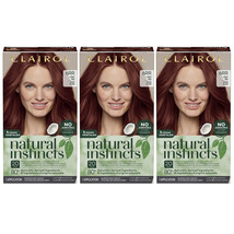 (3 Pack) New Clairol Natural Instincts Semi-Permanent Hair Color, 6RR Light Red - £27.09 GBP