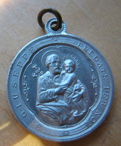 Vintage Vintage Immaculate Metal Medal B V Mary S Joseph Pray for Us-
show or... - £28.26 GBP