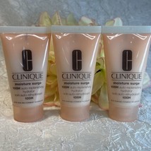 3 X Clinique Moisture Surge 100H Auto Replenishing Hydrator 1oz/ 30ml Tube = 3oz - $18.76