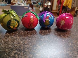 Vandor LLC Dr. Seuss The Grinch Ornaments LED Lights Set Of 4 See Video - $29.69