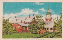 Ambridge Pennsylvania PA House Harmony Society Postcard C05 - £2.37 GBP
