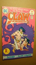 CLAW 1 *GLOSSY* DC COMICS 1975 BRONZE AGE BARBARIAN CONAN - $4.00