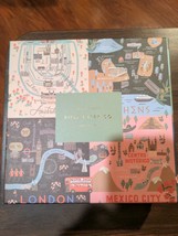 Rifle Paper Co Maps Jigsaw Puzzle 500 pieces London Venice Athens Tokyo LA NEW - £21.36 GBP