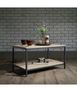 Sauder North Avenue Coffee Side Living Room Table Oak 31.5&quot;Lx20&quot;Dx16.5&quot;H - $129.80 CAD