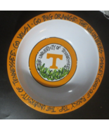 University of Tennessee Round Melamine Party Bowl 12" diameter 2.5" Deep - £12.94 GBP