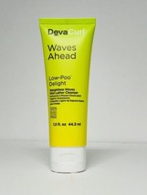 DevaCurl Waves Ahead Low-Poo Delight Weightless Waves Mild Lather Cleanser 1.5oz - £7.72 GBP