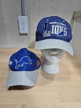 VTG Lot DETROIT LIONS Snapback Hat TEAM NFL AJD Miller Lite 101 WRIF Dis... - €22,67 EUR