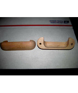 TEN BRAND NEW UNFINISHED MAPLE WOOD CABINET KNOBS / PULLS KC - $740.37 MXN
