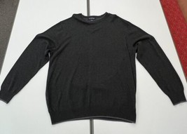 Roundtree &amp; Yorke Men&#39;s Pullover Sweater XXL Gray 100% Cotton - $13.83