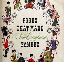 Foods That Made New England Famous Cookbook PB 1946 Hood Dairy 100th Anniv E25 - £78.17 GBP