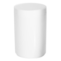 mDesign Small Round Plastic Trash Can Wastebasket, Garbage Container Bin... - £34.39 GBP