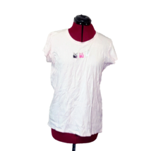 Lucy T Shirt Pink Women Cotton Size XL Breast Cancer Awareness - $26.24 CAD