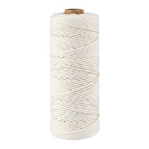 White Cotton String,1.5Mm Cotton String,656Feet Cotton Bakers Twine,Gift Wrappin - £11.74 GBP