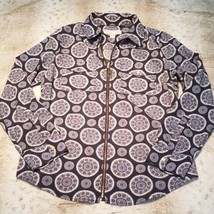 Michael Michael Kors Blue Paisley Print Blouse Size M - £18.18 GBP