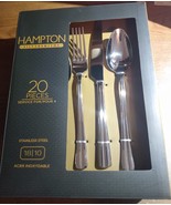 Hampton Silversmiths 18/10 Stainless 20pc Flatware Set - 220B020HSN - $35.00