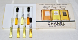 VINT. CHANEL RARE 1990’s “OWN A WARDROBE OF CHANEL” BOXED SET OF 3+EXTRA... - $18.81