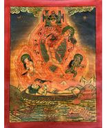 CHHINNAMASTA YOGINI OIL VARNISH NEWARI PAUBHA THANGKA KALI TANTRA SACRED... - $6,705.10 MXN