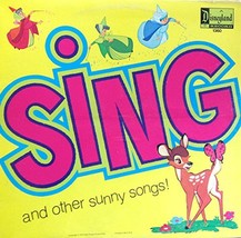 Sing and Other Sunny Songs - A Disneyland Record Walt Disney - £22.07 GBP